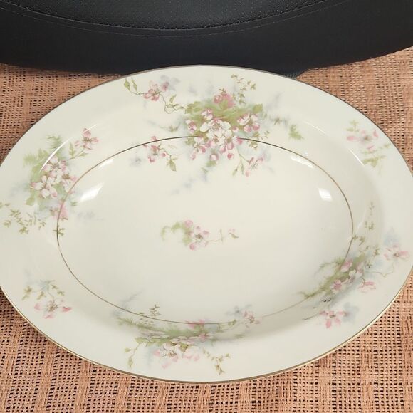 Theodore Haviland Apple Blossom Vegtable Serving Bowl - Picture 2 of 4